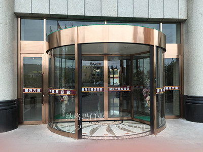 豪華兩翼自動旋轉(zhuǎn)門