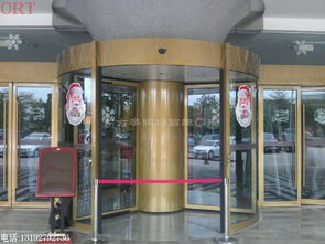 星級酒店自動旋轉門 豪華旋轉門 銅旋轉門 不銹鋼旋轉門